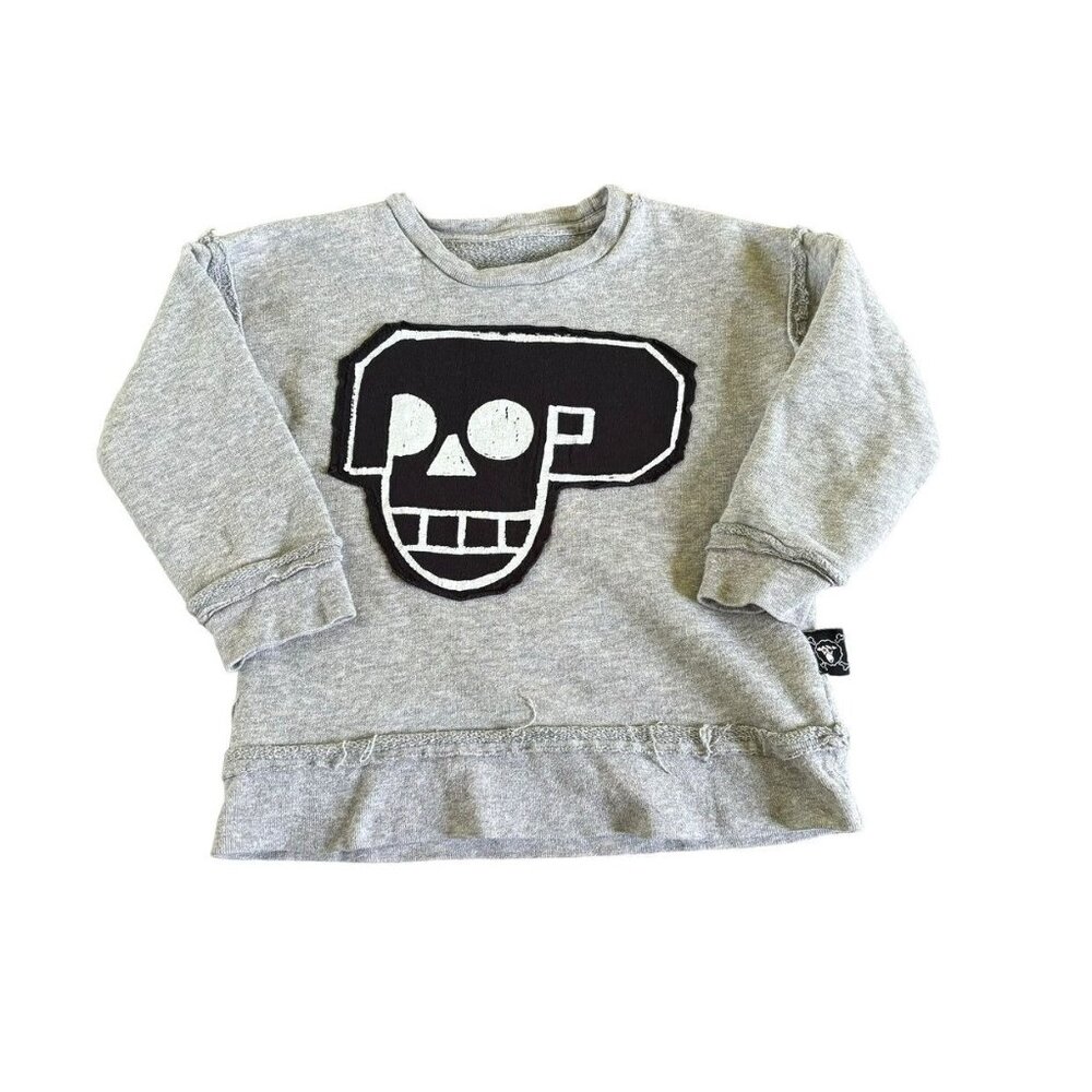 Nununu Skull Crew Size 18-24M